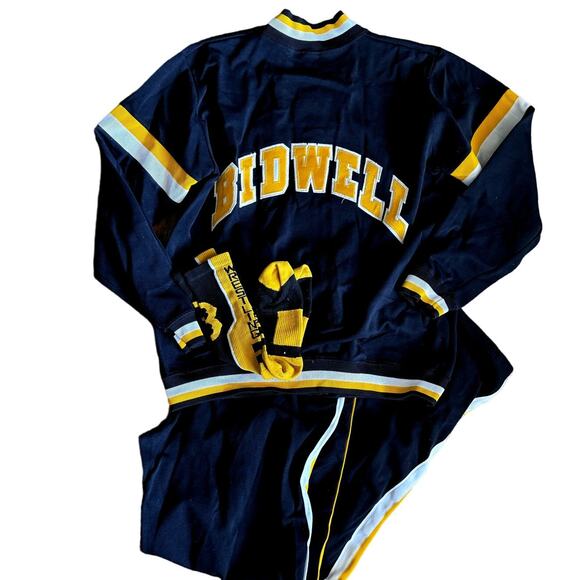 Jr. High School Athletic Wrestling Uniform Varsity Jacket, Pants #24 Size L - Picture 2 of 8